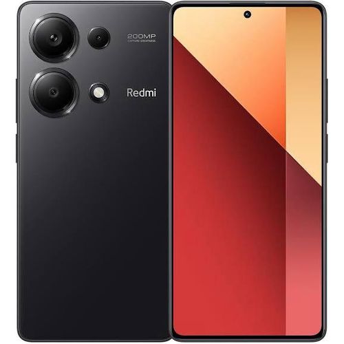 Redmi Note 13 Pro 4G 6.67\" 8GB RAM 256GB ROM 200MP 5100mAh - Black