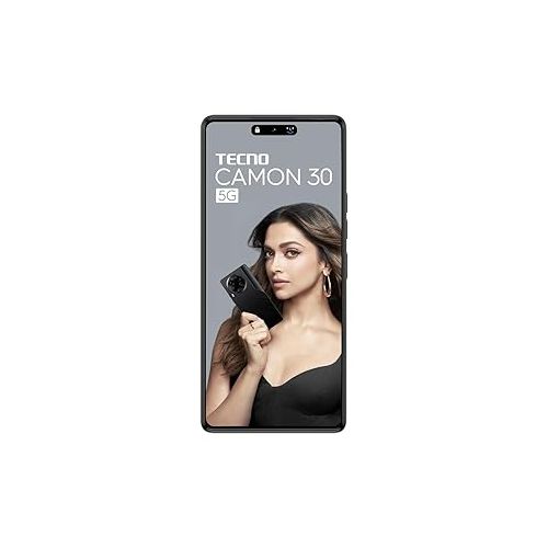 Tecno Camon 30 6.78\" 8GB RAM 256GB ROM 50MP 5000mAh - Black