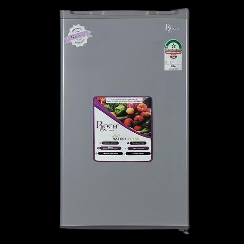 Roch 120 Liters Single Door Refrigerator - Silver 