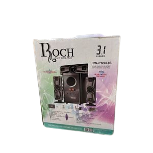 Roch 3.1 Channel Home Audio System / Sub Woofer With Remote - Black (1Yrs Warranty)