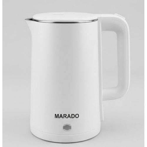 Marado Electric Kettle Percolator 2.3L - 2000W - White /Pink(1 YR WRNTY)